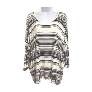 Soma loose fitting striped top, medium